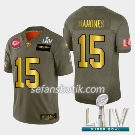 Kansas City Chiefs Tröjor Patrick Mahomes 15 Nike 2019 Salute to Service 2020 Super Bowl LIV - Herr Kansas City Chiefs Tröjor Patrick Mahomes 15 Nike 2019 Salute to Service 2020 Super Bowl LIV - Herr